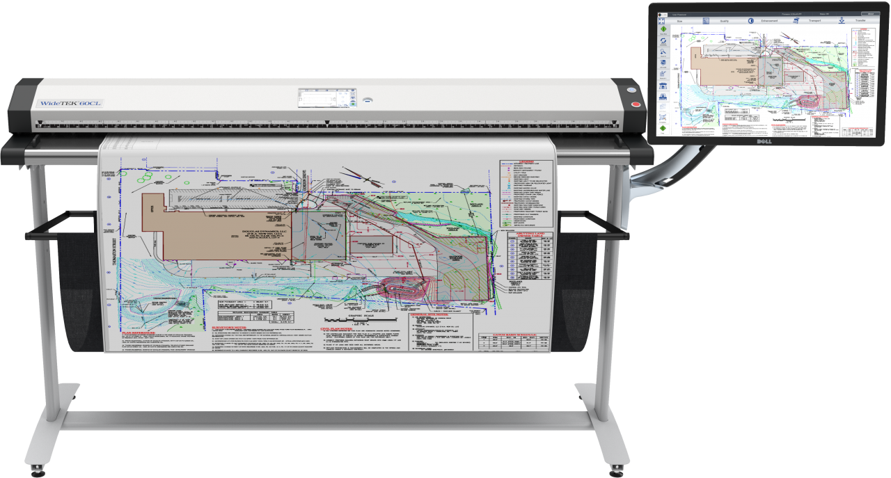 WideTek Big Scanners for Archiving Drawings, Maps, Books and Art